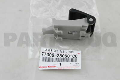 7730628060C0 Genuine Toyota LEVER SUB-ASSY, FUEL LID LOCK OPEN