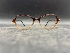 Womens Marchon Eyeglasses Full Frame Square Tres Jolie 76 Sweet Rasin Brown