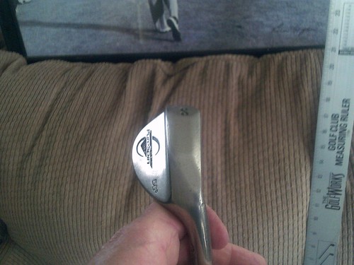 PureSpin Diamond Face Sand Wedge 56* SW.. Stiff Steel Shaft.. MRH . Nice ... - Picture 3 of 8