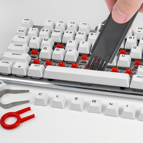 3 Pieces Reinigungsbürste Büro Tastaturreinigungsbürste Laptop-Bürste - Afbeelding 5 van 12