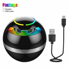 A18 Wireless Speaker, Wireless Wireless for PC Laptop Black