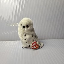 TY Beanie Baby - KnOWLedge the Snowy Owl Borders Exclusive 6 inch 2007 Retired