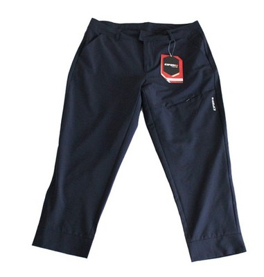DAMEN OUTDOORHOSE WANDERHOSE TREKKING BLANDING D-BLAU 3/4 HOSE ICEPEAK  42 NEU