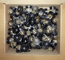 100 pezzi prese per tubi Noval in bachelite 9 pin per 12AX7,12AU7,ECC83,EL84,6P14P,6BQ5