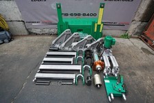 Greenlee 881 2 1/2 to 4 inch EMT IMC Rigid Conduit Pipe Bender with 1802 Table b