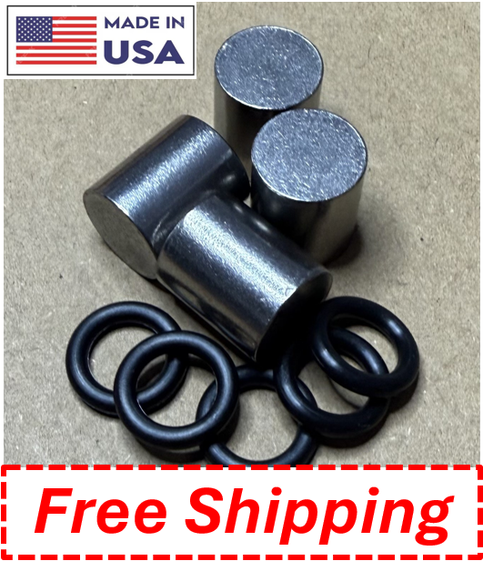 Tungsten Alloy H1,H2,H3 Weights, 4-Pack,~1.39 OZ EA,~5.56 OZ TOTAL