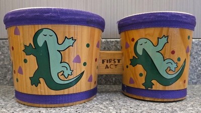 First Act Bongo Drums Set Gecko 5.5'' & 4.25'' Drum