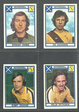4 x MOTHERWELL - Panini Football '78 Stickers [Unused]