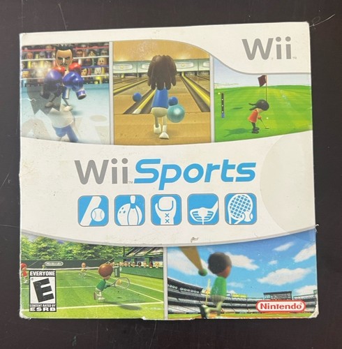 Wii Sports (Nintendo Wii, 2006) Tested & Working Game And Case