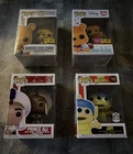 Disney Funko 4 Pop Lot (Winnie The Pooh, Prince Ali, Toy Story Alien) With Boxes