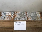 3 Galvanized Rusty Sheet Metal Rusty Natural Patina Colors