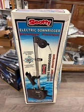 Scotty 1106 Depthpower 60" Telescoping Electric Downrigger W/Rod Holder & Swivel