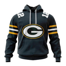 Green Bay Football Team Packerss Hoodie, Unisex Adults S-5XL
