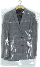30 Pack Clear Garment Bags 35.4" Dust Proof Covers for Dry Cleaning Storage