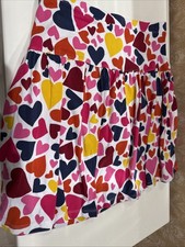 Lands  End Girl  s Size 16 XL Colorful Heart Skort