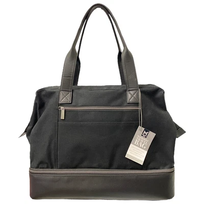 Member's Mark Weekender Travel Bag with Detachable Shoulder Strap (Black)