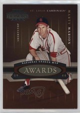 2004 Playoff Honors Awards 1050/1944 Marty Marion #A-8 oh4