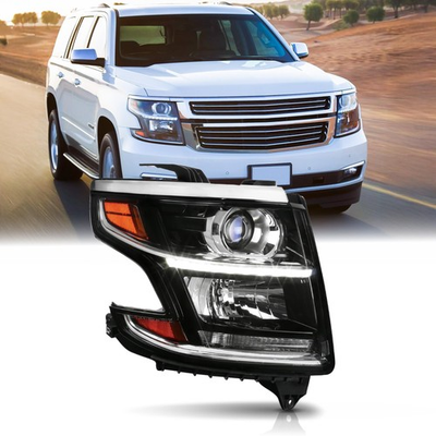 #ad HID Projector Headlight For 15 20 Chevy Tahoe Suburban W Bulbs Right Side RH $319.99