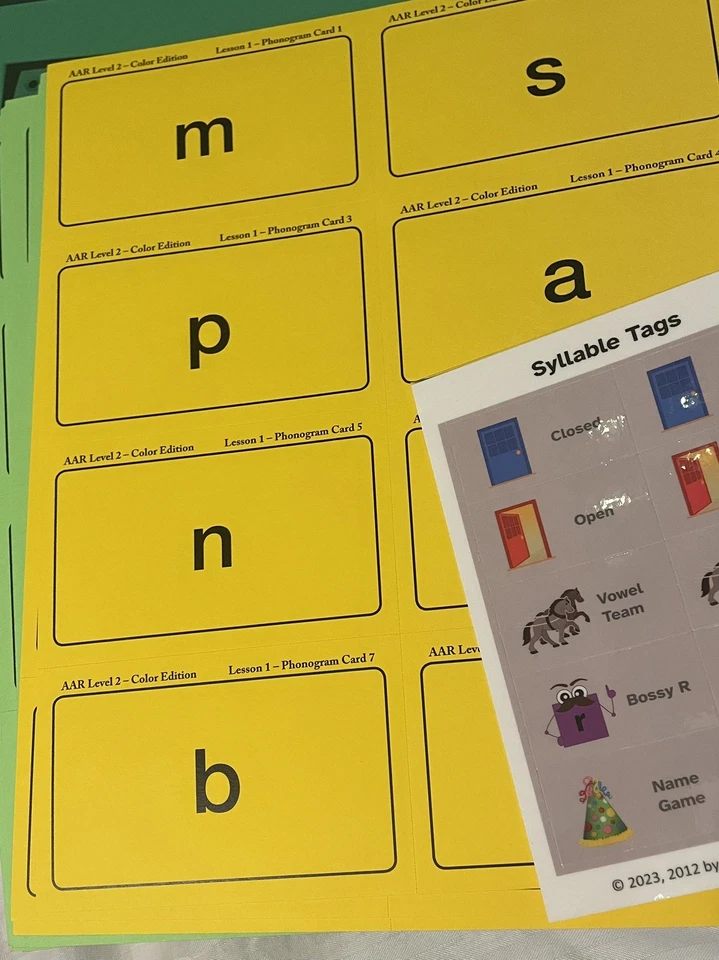 AAR All About Reading Level 2 Homeschool Reading Curriculum Color Edition Rippel - Image 4 of 4