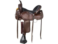 Silver Royal Western Saddle Durango Trail Lightweight Brown SR902