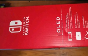 Nintendo Switch OLED Model HEG-001 Video Game Console - 64GB - White