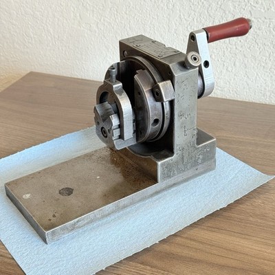 Harig Grind All Grinding Fixture 3  Center V Block Spin Punch Former No 1 USA