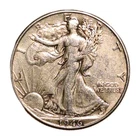 1946 Walking Liberty Silver Half Dollar ~VF+ Nice Looking Coin Mildly Circulated