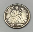 1887 Liberty Seated Dime