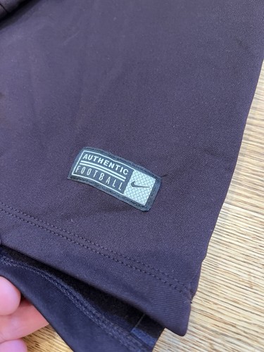 Camiseta Nike AS Roma Squad Drill - Borgoña 2018/2019 Cuarto Cremallera Fútbol Talla Grande - Imagen 4 de 6