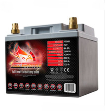 Full Throttle FT560 AGM Power Cell Car Audio Battery Full River FT 560 GRP 26R 