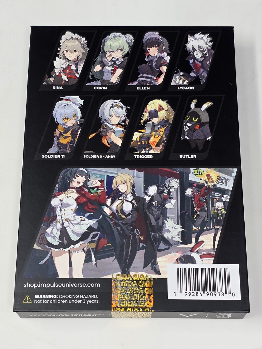 Zenless Zone Zero Trigger SILVER Metal Card ZZZ Anime Impulse