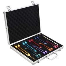 Tuning Forks for Healing Set Chakra Weighted Tuning Forks for Energy Clearing...