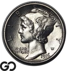 1916 Mercury Dime, Full Split Bands, Gem BU++ FSB