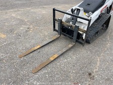 2023 Bobcat MT100 Stand On Skid Steer Track Loader Crawler Aux Hyd Forks bidadoo