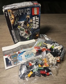 NEW LEGO Star Wars Microfighters 104 pc Series 3 The Ghost 75127 damaged box