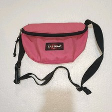 Eastpak Springer marsupio marsupio rosa tela lampone viaggio festival vintage