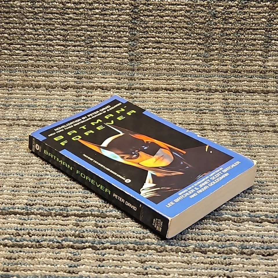 Batman Forever Peter David 1995 PB Movie Tie-In Val Kilmer 1st Edition DC Comic - Image 4 of 4