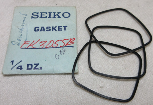 3 SEIKO WATCH GASKET EK3055B WATCHMAKER REPLACEMENT PARTS #236