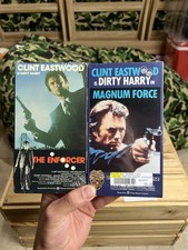 New Clint Eastwood Vhs Lot Of 2 The Enforcer Magnum Force Factory Sealed Mint
