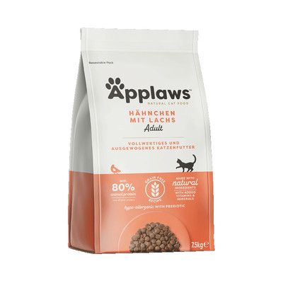 Applaws Cat mit Hühnchen & Lachs | 7,5 kg Katzenfutter