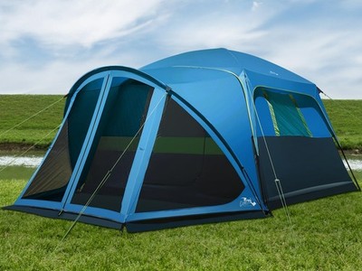Tents for Camping, 6 Person Camping Tent with Screen Porch, Weatherproof Cabi...