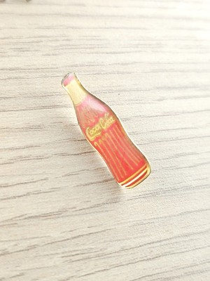 Alte Vintage Coca Cola Pin Badge Retro Werbung Sammlung 90er Rar