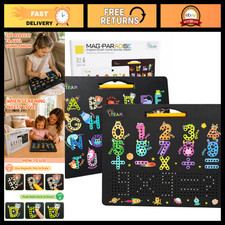 Magnetic Letter Tracing Board with Letters Numbers - Educational Learning Toy