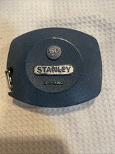 Vintage Stanley 50 Foot Hand Crank Tape Measure #34-450 Made in USA
