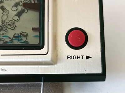 Nintendo PP-23 Popeye Wide Screen Game and Watch 1983 Japan Tested