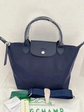 Nuova borsa a tracolla Longchamp Le Pliage Neo S blu navy nylon outlet dal Giappone