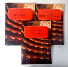 Schirmer Opera Score Edizioni: Wagner Lohengrin, Flying Dutchman & Leoncavallo I