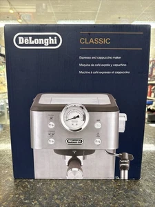 NEW DELONGHI - CLASSIC EXPRESSO MACHINE - STAINLESS STEEL - EM450M
