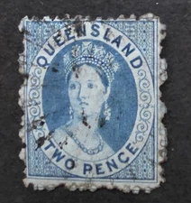 Queensland 1868 Stamp SG Scott 81 used  T19250