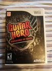 Nintendo Wii Guitar Hero Warriors Of Rock Game (2010) CIB Complete, Tested,